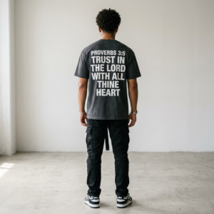 Proverbs 3:5 Trust - Studio Back-View